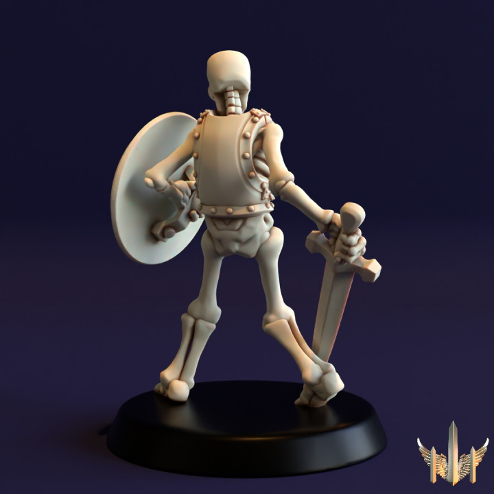 Skeleton Grunt Sword Pose 04 image