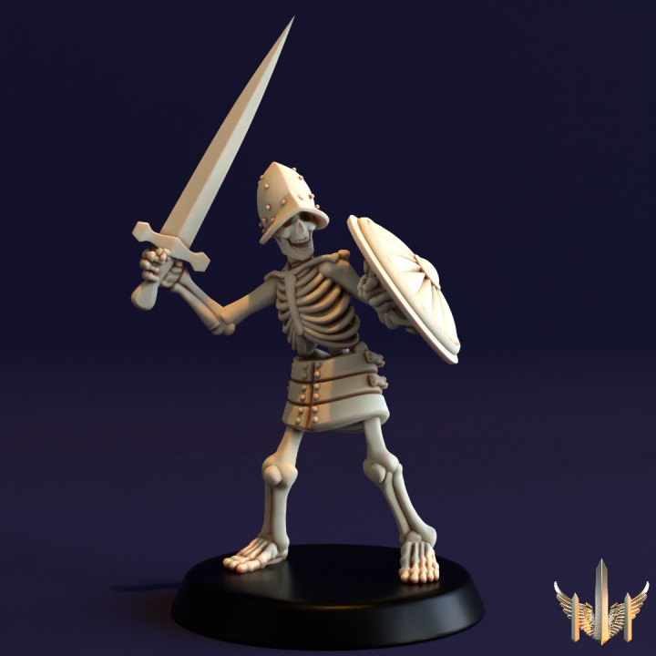 Skeleton Grunt Sword Pose 03 image