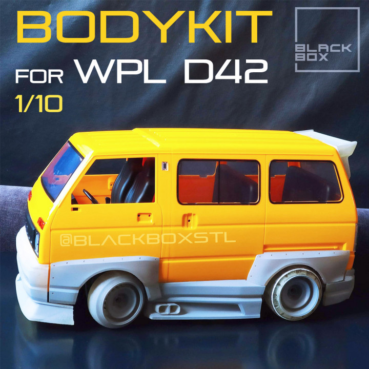 WPL D42 RC BODYKIT by BLACKBOX 1-10th image