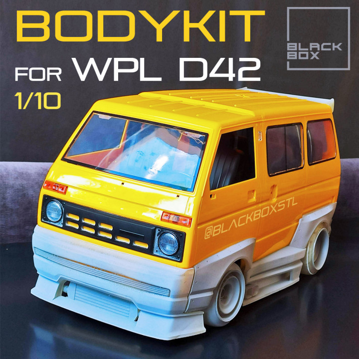 WPL D42 RC BODYKIT by BLACKBOX 1-10th image