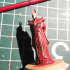 Red Wizard - Tabletop Miniature print image