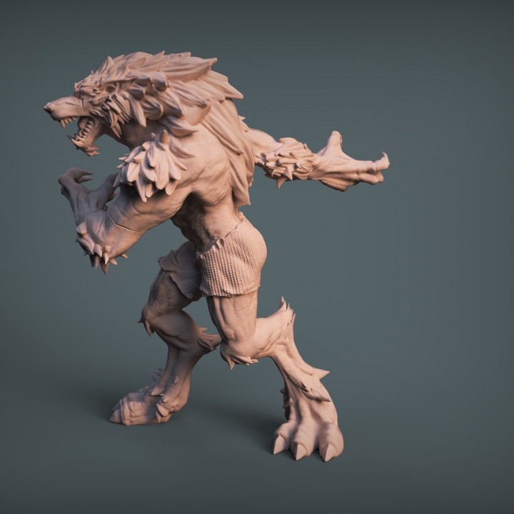 Werewolf Attacking image