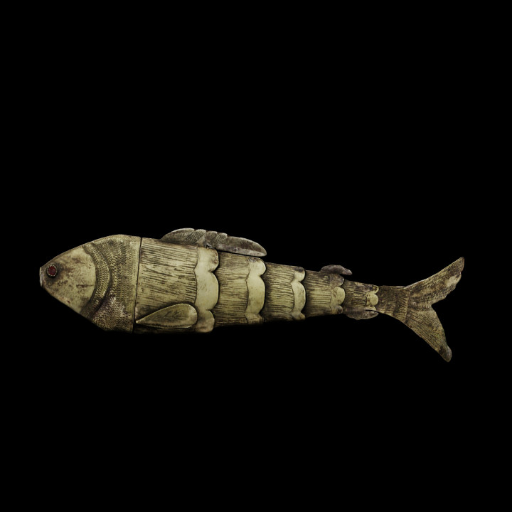 Fish shaped besamin box image