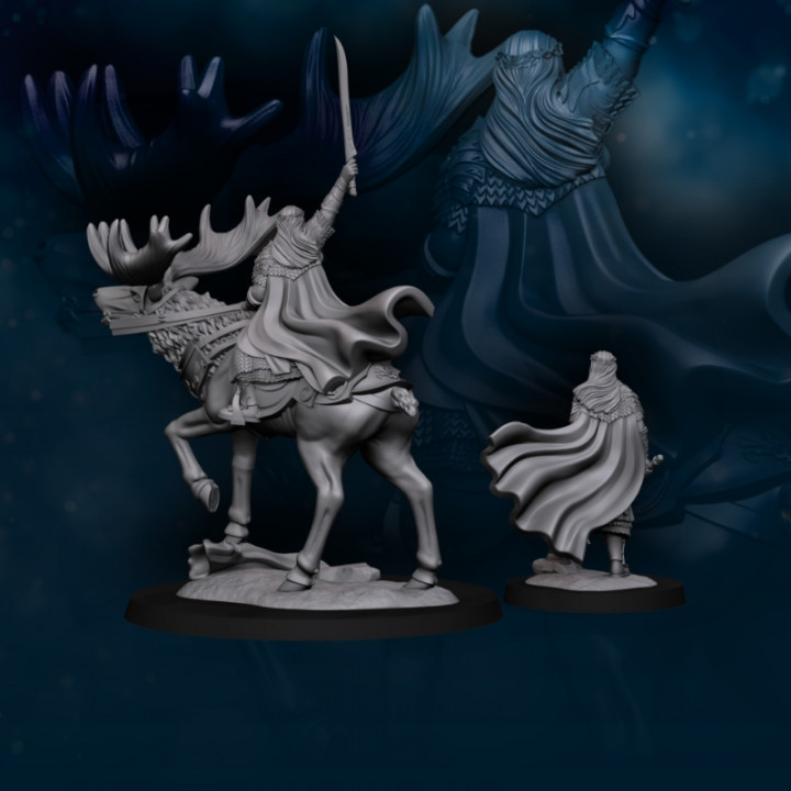 King of the Forest - Foot and Mounted | Wood Elves | Fantasy image