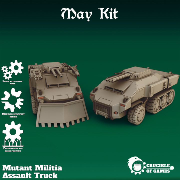 Mutant Militia Assault Truck image