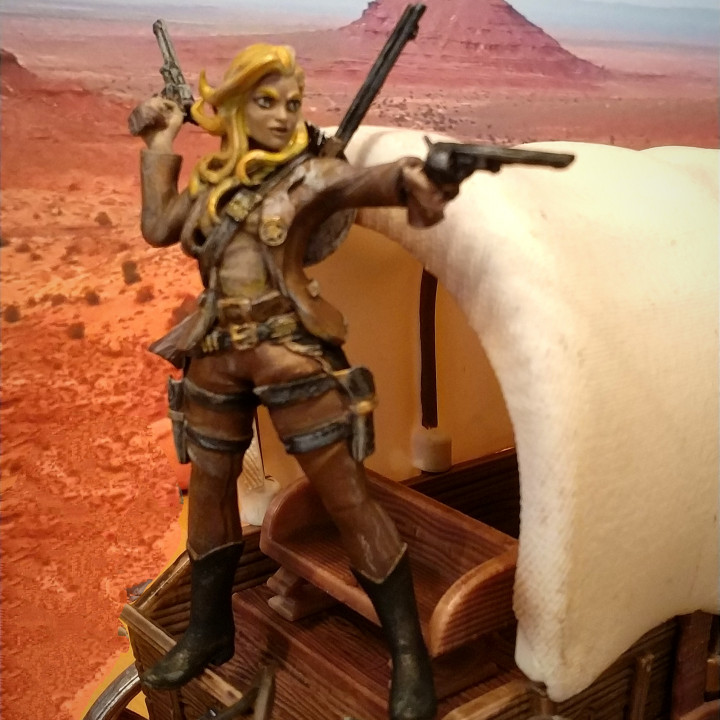 Female Mage - Wild West Version image