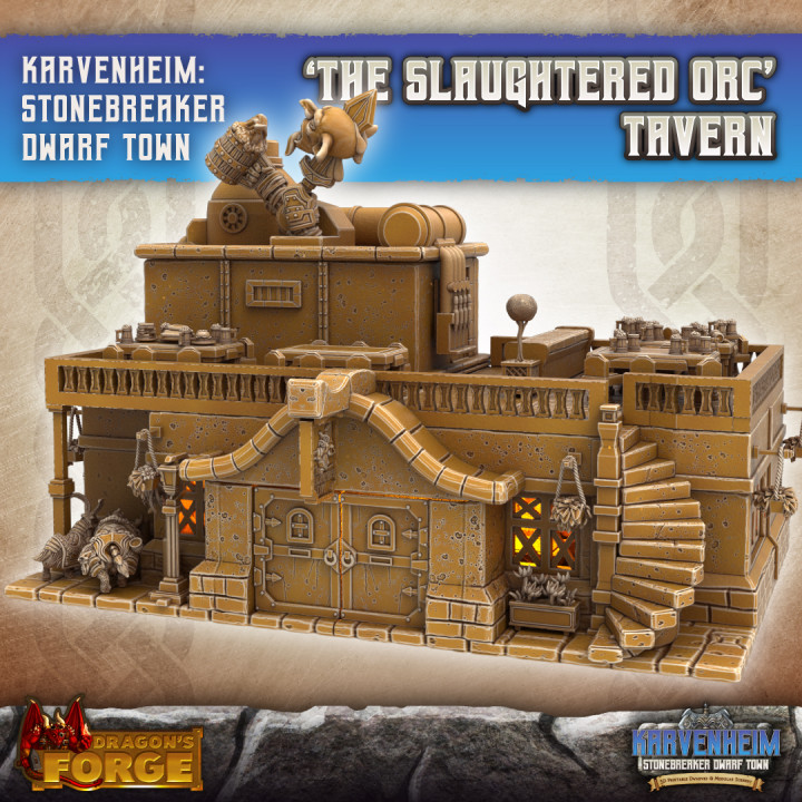 Karvenheim: Dwarf Tavern & Revellers image
