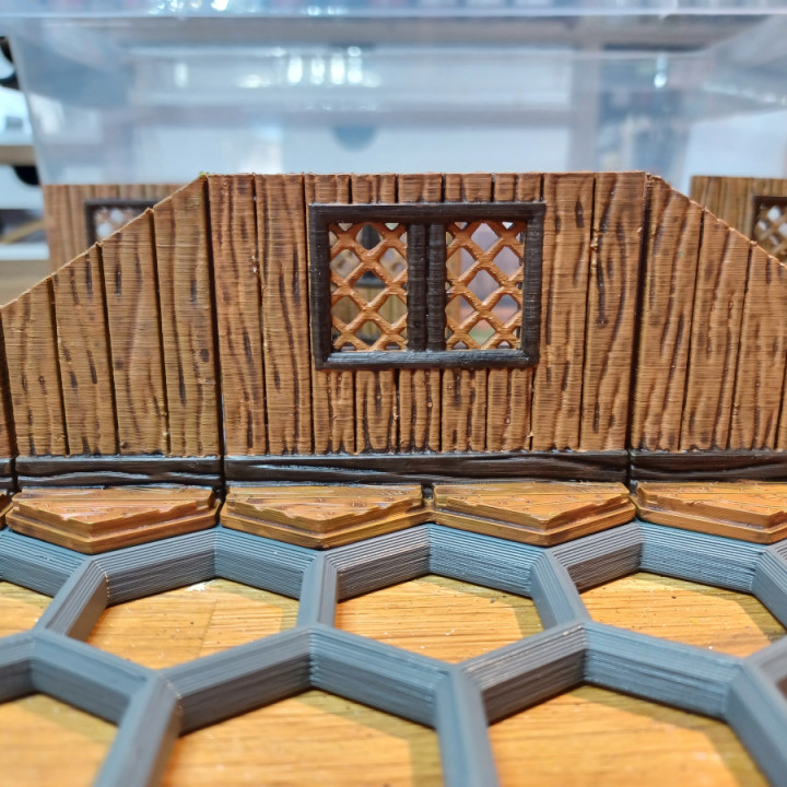 WDhex - housetiles - wood inner wall windows image