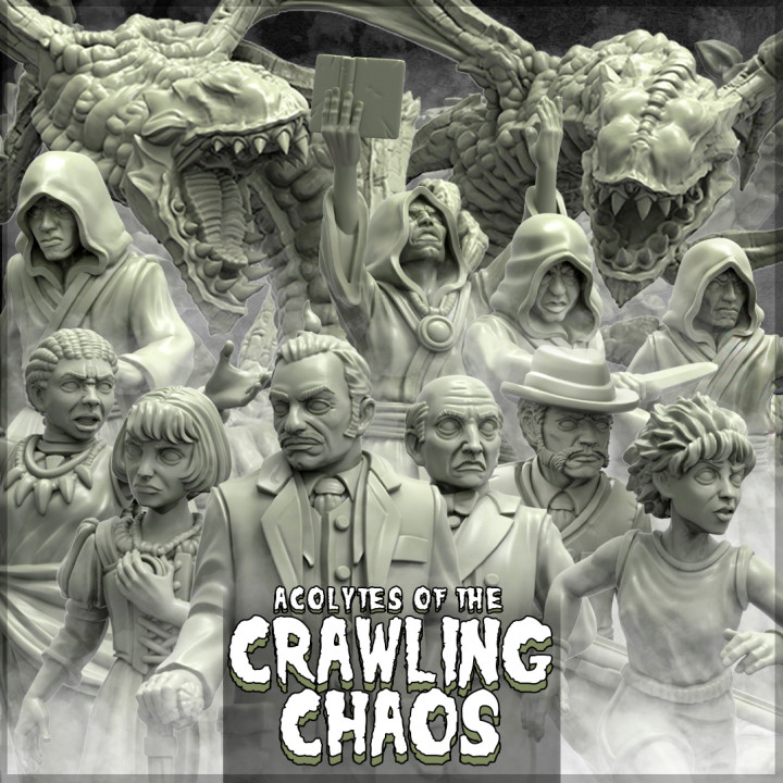 ACOLYTES OF THE CRAWLING CHAOS Full pack's Cover