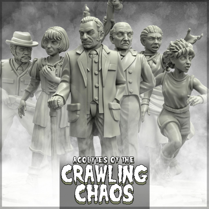 ACOLYTES OF THE CRAWLING CHAOS - Investigators's Cover