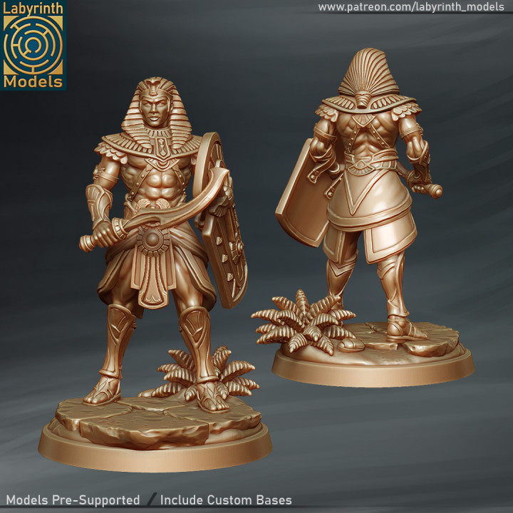 Nile Warriors  - 32mm scale image