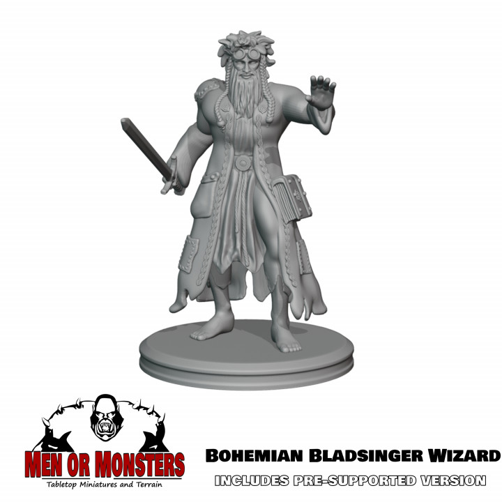 Bohemian Bladesinger Wizard image