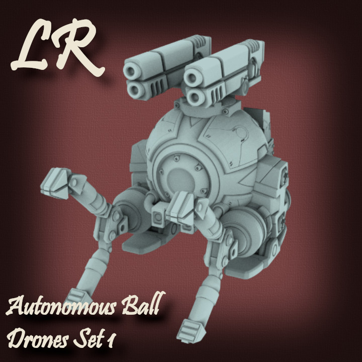 Autonomous Ball Drones set 1 image