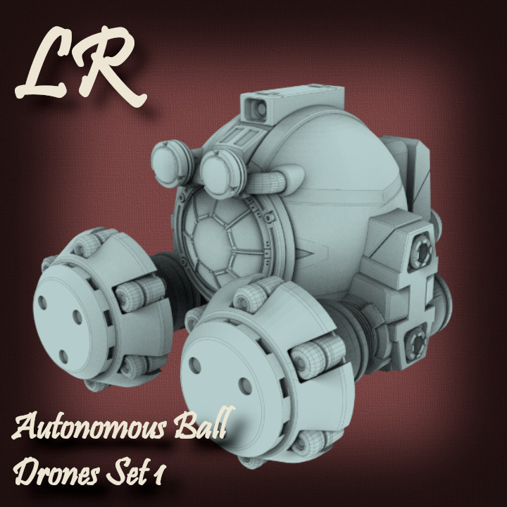 Autonomous Ball Drones set 1 image