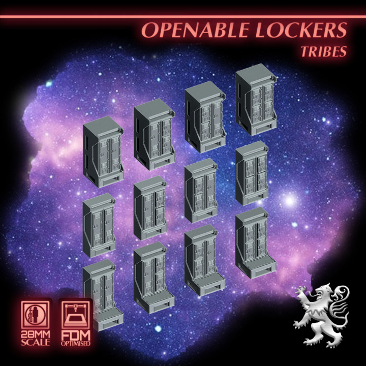 Tribes - Openable Lockers image