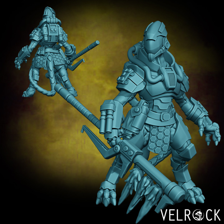 Saurian Mercenary Grunts 2 (Female) (PRESUPPORTED) image