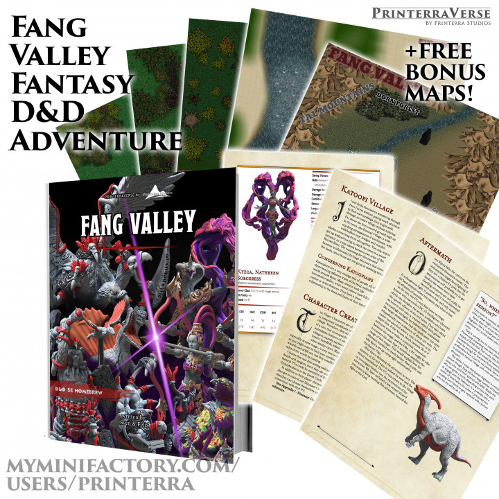 013 Fang Valley - DnD Adventure Book image