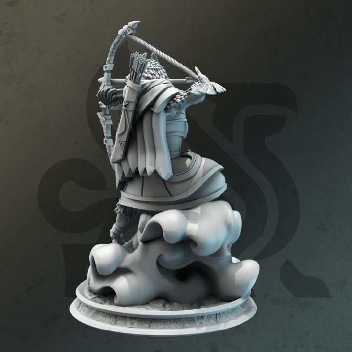 3D Printable Birdfolk Ranger - Akataka by DM Stash