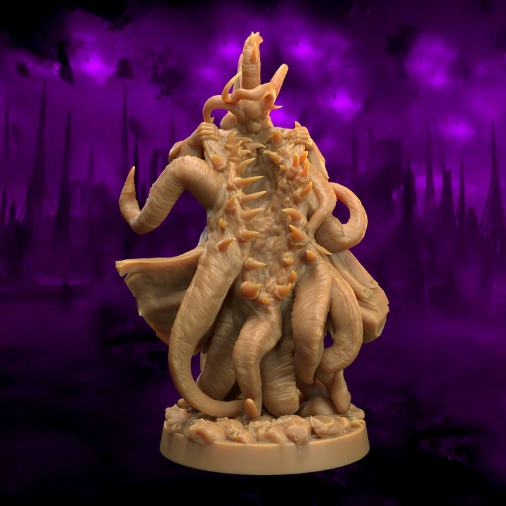3D Printable Mutated Foulmaw Cultist Monstrosity| Eldritch Lodge