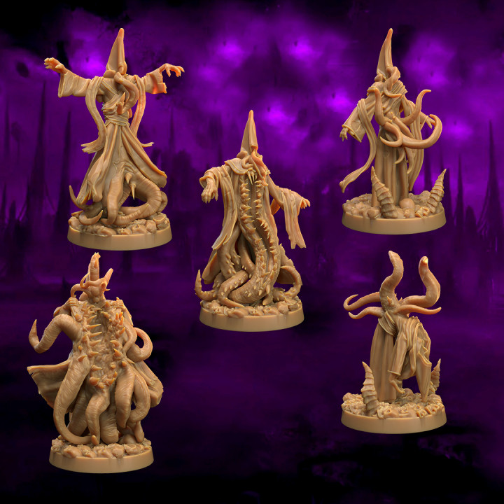 3D Printable Mutated Foulmaw Cultist Monstrosity| Eldritch Lodge