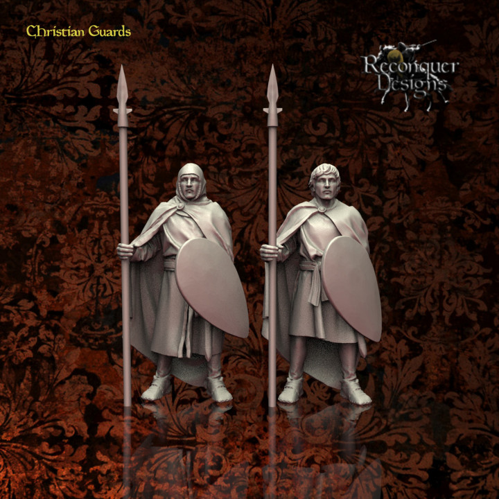 15mm Christian Guards image