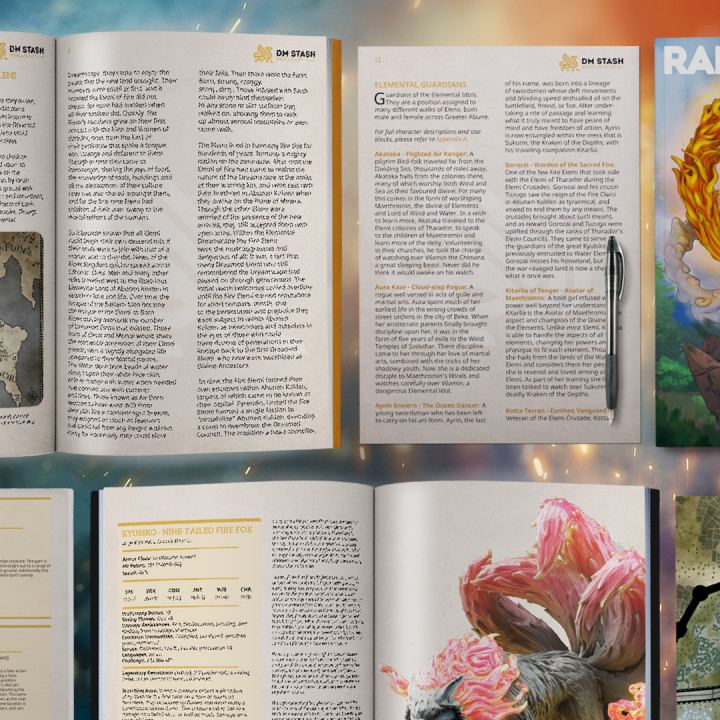 DM Stash 5E Campaign - June 2022 : Rampage of the Elements image