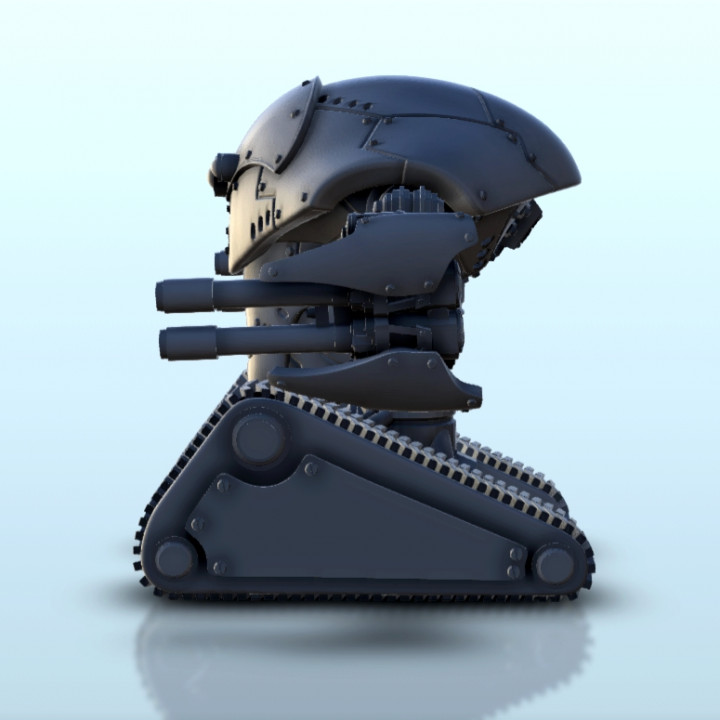 TR 700 soldier-robot 5 (+ supported version) - MechWarrior Scifi Science fiction SF 40k image