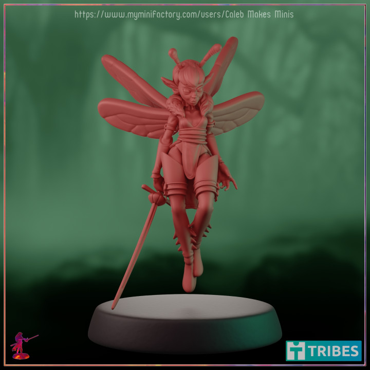 Hornet Fairy, Rogue [PRE-SUPPORTED] | Feywild Series image
