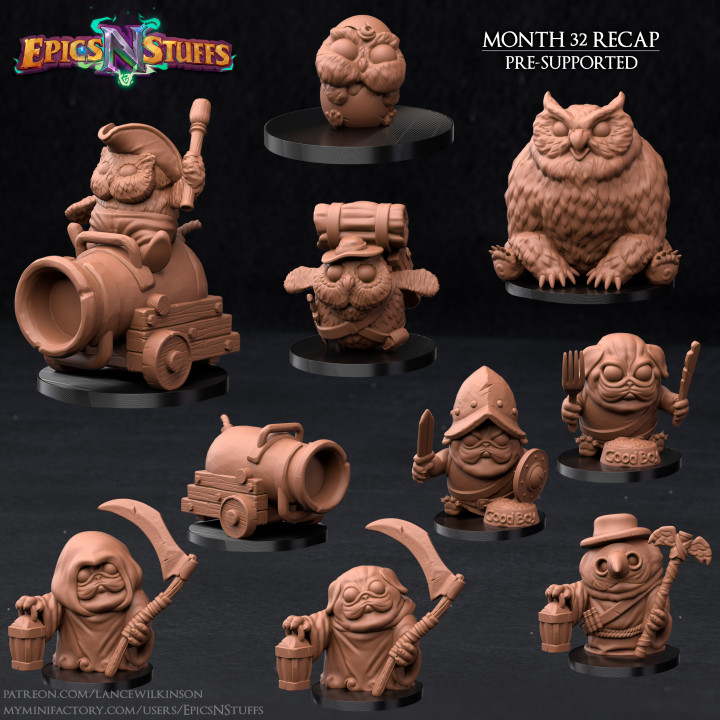 Epics 'N' Stuffs Month 32 Releases - pre-supported image