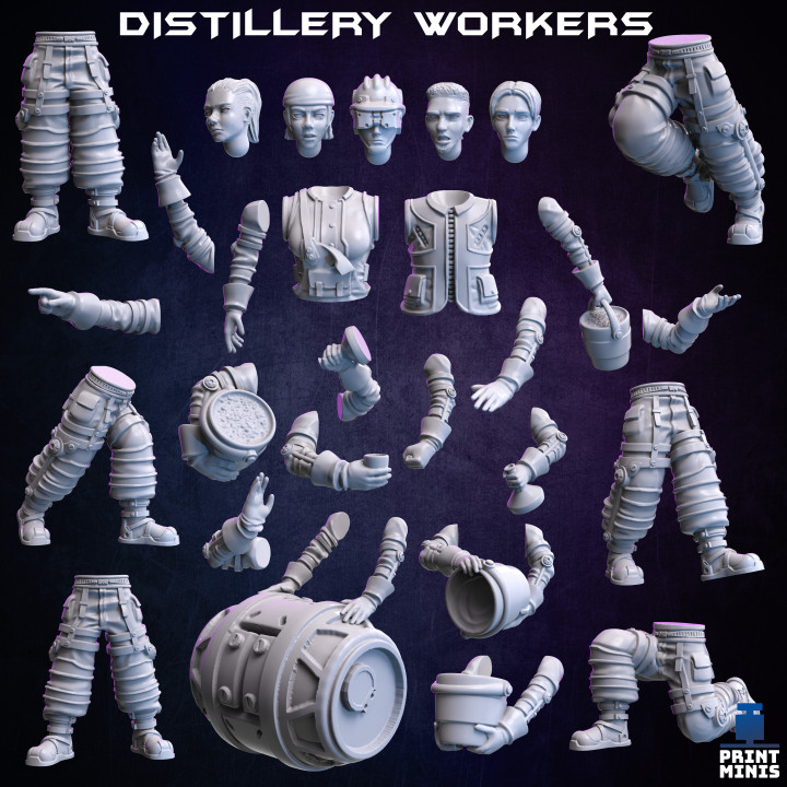 The Distillery Factory Collection - run the most notorious drug factory in Zadorn! image