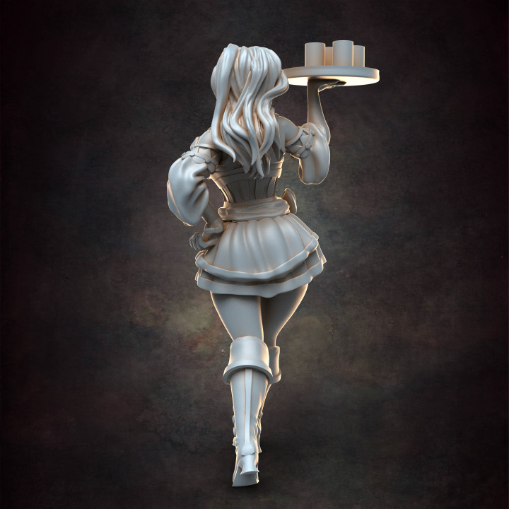 Barmaid A   32mm scale image
