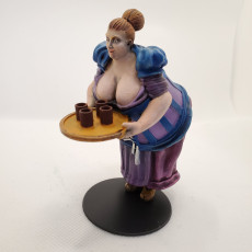 Picture of print of Big Barmaid