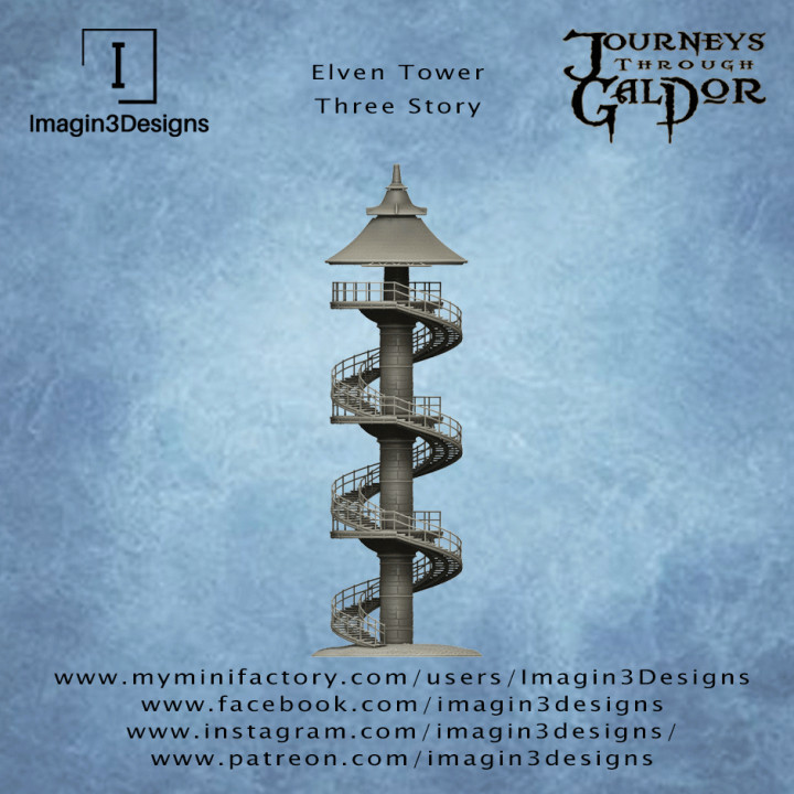 Elven Tower - Three Story