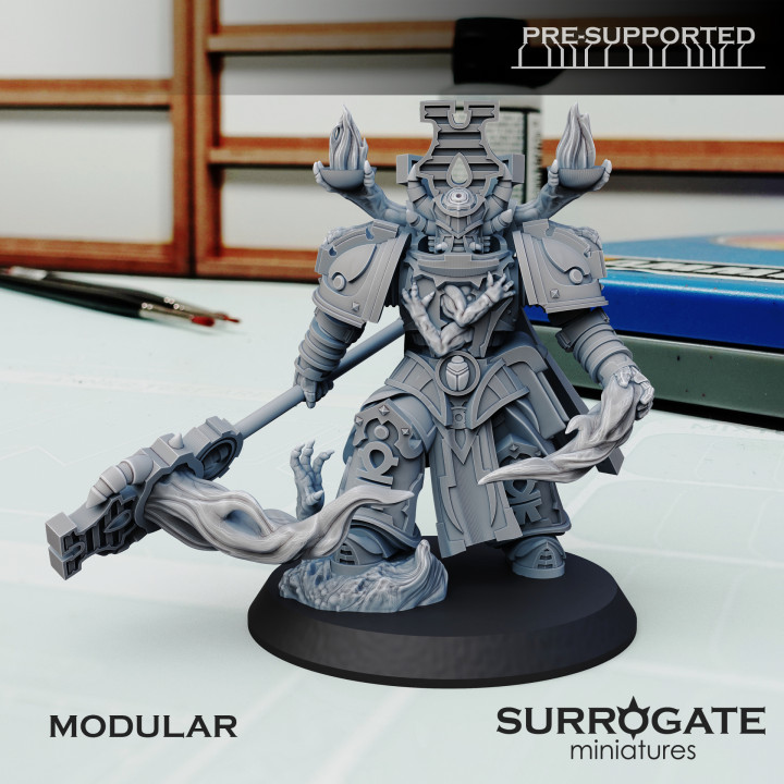 Gordon Ramesses "Hell's Master", Surrogate Miniatures May Hero Release image