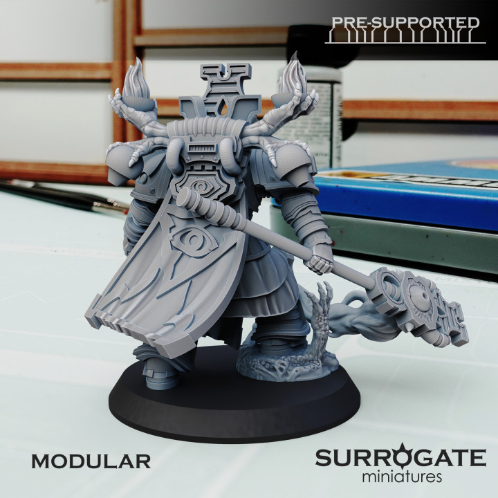 Gordon Ramesses "Hell's Master", Surrogate Miniatures May Hero Release image