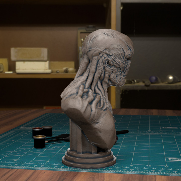 Vecna Inspired Bust [Pre-Supported] image