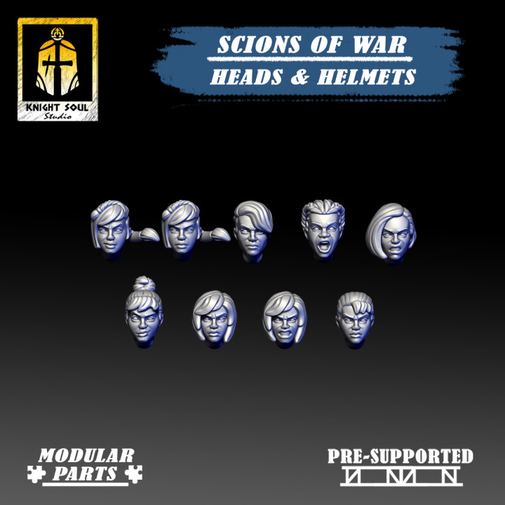 Scions of War: Head Parts image