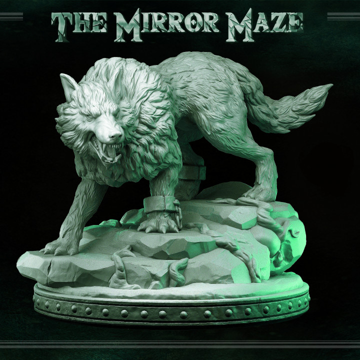 Giant Wolf - THE MIRROR MAZE - MASTERS OF DUNGEONS QUEST image