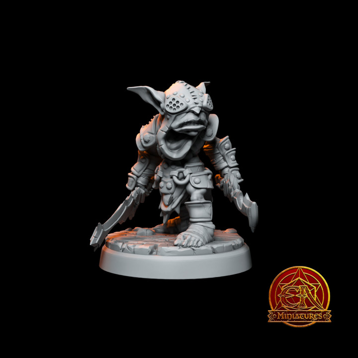 Cutter - Goblin Shadowdancer (Pumpkin head version) image