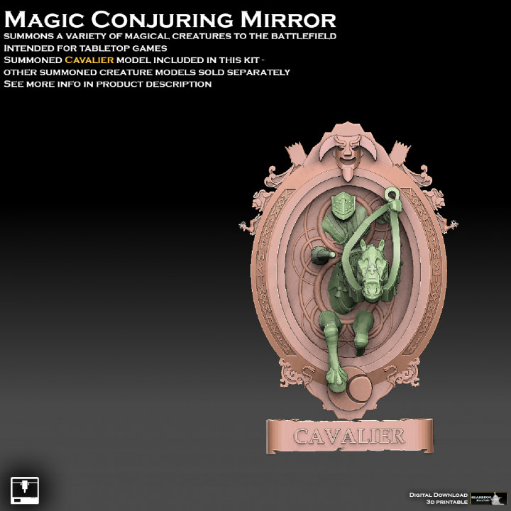 Magic Conjuring Mirror image