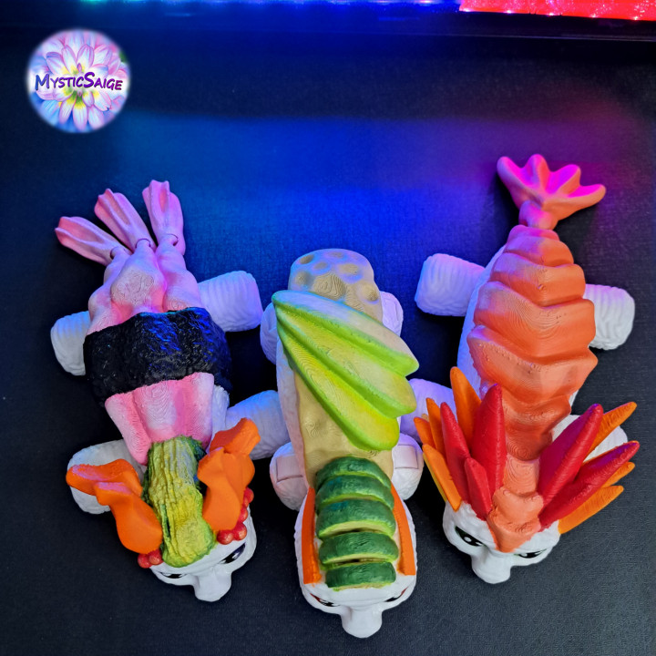Articulated Sushi Rolls image