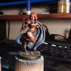 Picture of print of Delia The Swift (Female Assassin)  - 32mm - DnD