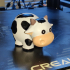 La vaca y el pollito print image