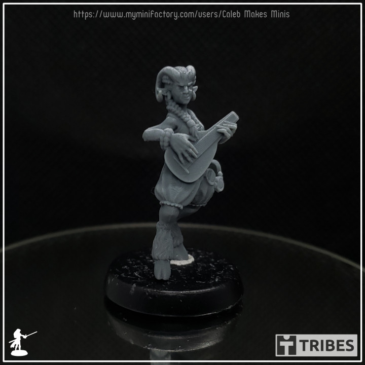 Lute-playing Satyr [PRE-SUPPORTED] | Feywild Series (2022) image