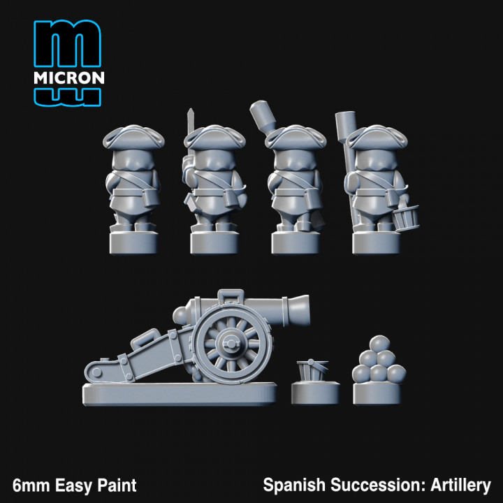 Spanish Succession: Artillery image
