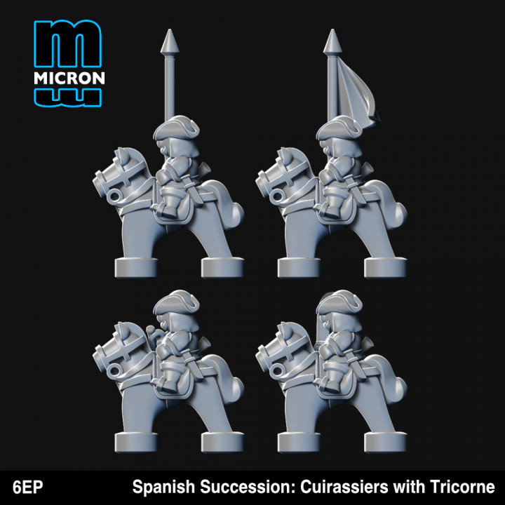Spanish Succession: Cuirassiers with Tricorne image