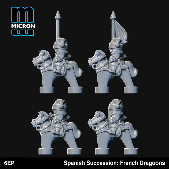Spanish Succession: French Dragoons image