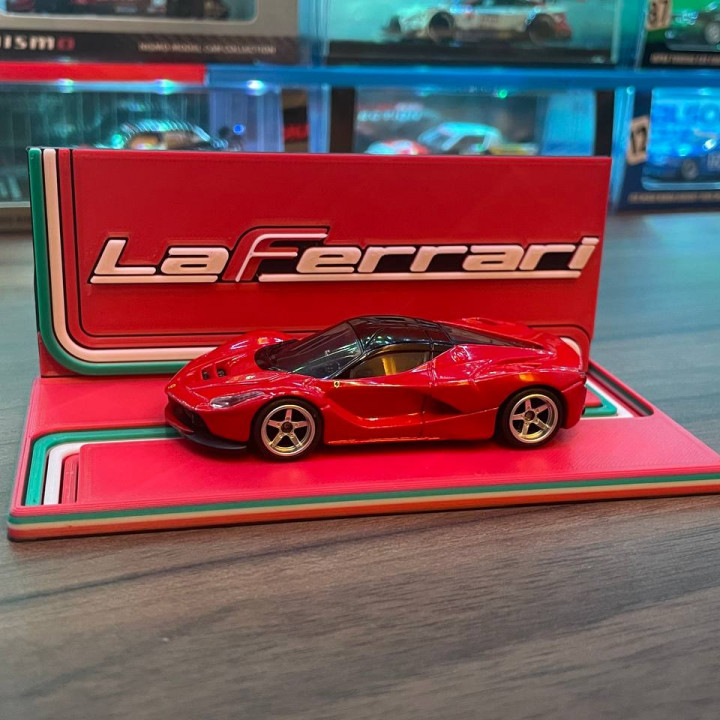 Tomica Ferrari LaFerrari Display Base image