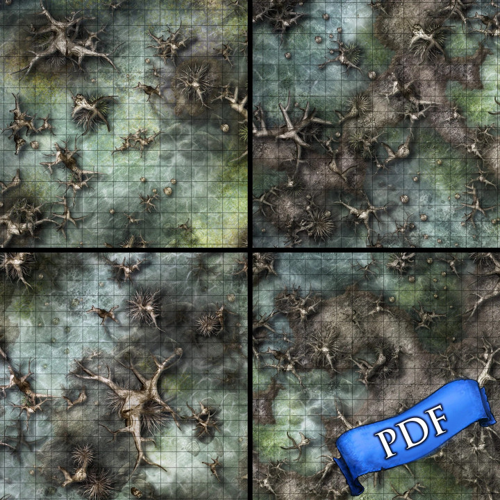 Drowned Forest Map Pack (Greensea Region) image