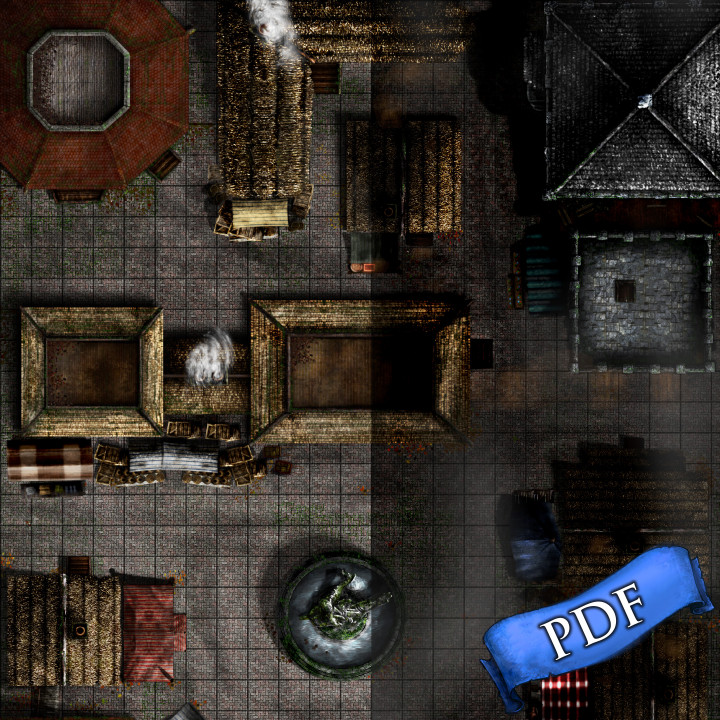 Town Square Market Map Pack (Encounter 2 - The Cut-Purse Priest) image